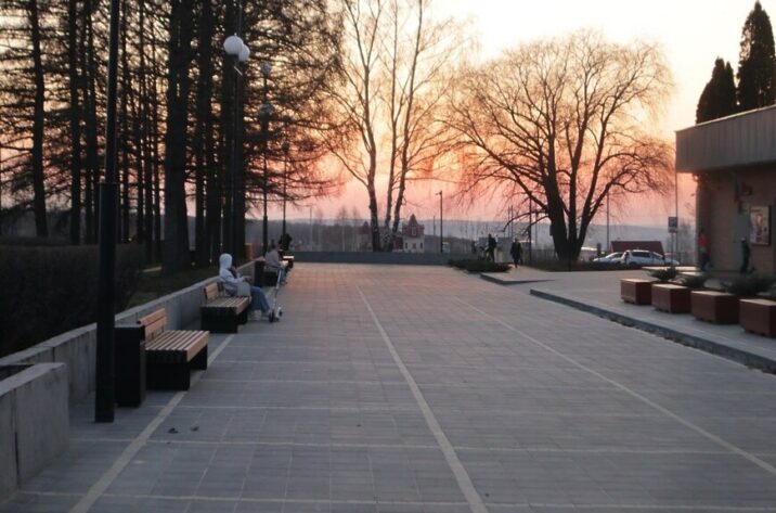 Смотровая площадка у «Молодости» стала популярным местом у жителей Пущино Новости Пущино 