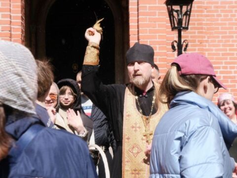 Православные христиане отметили Светлую Пасху в Пущино Новости Пущино 