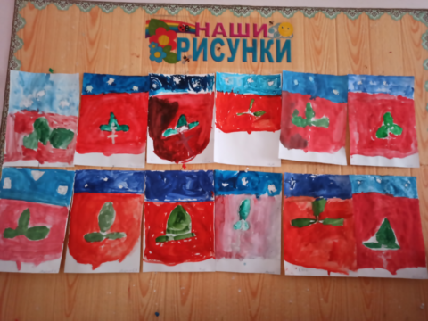 Пущинские дошколята нарисовали герб любимого города Новости Пущино 